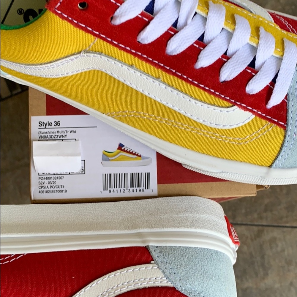 VANS STYLE 36 SUNSHINE multi/true white WMNS - Picture 16 of 16